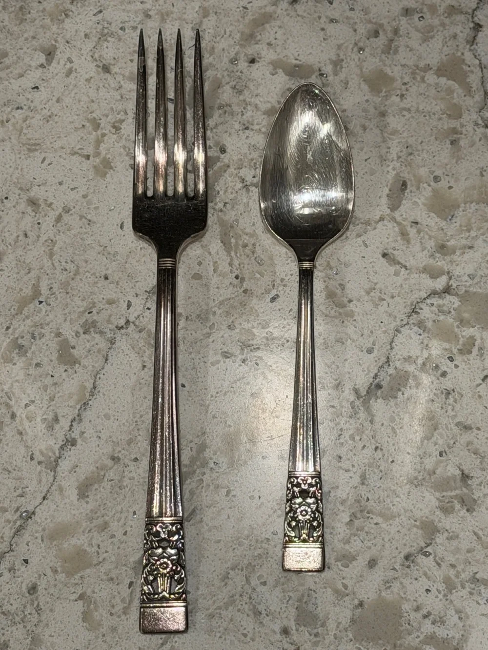 Vintage Community Silverplate Flatware 24 Pc Set + 1 Simeon L & George H Rogers.